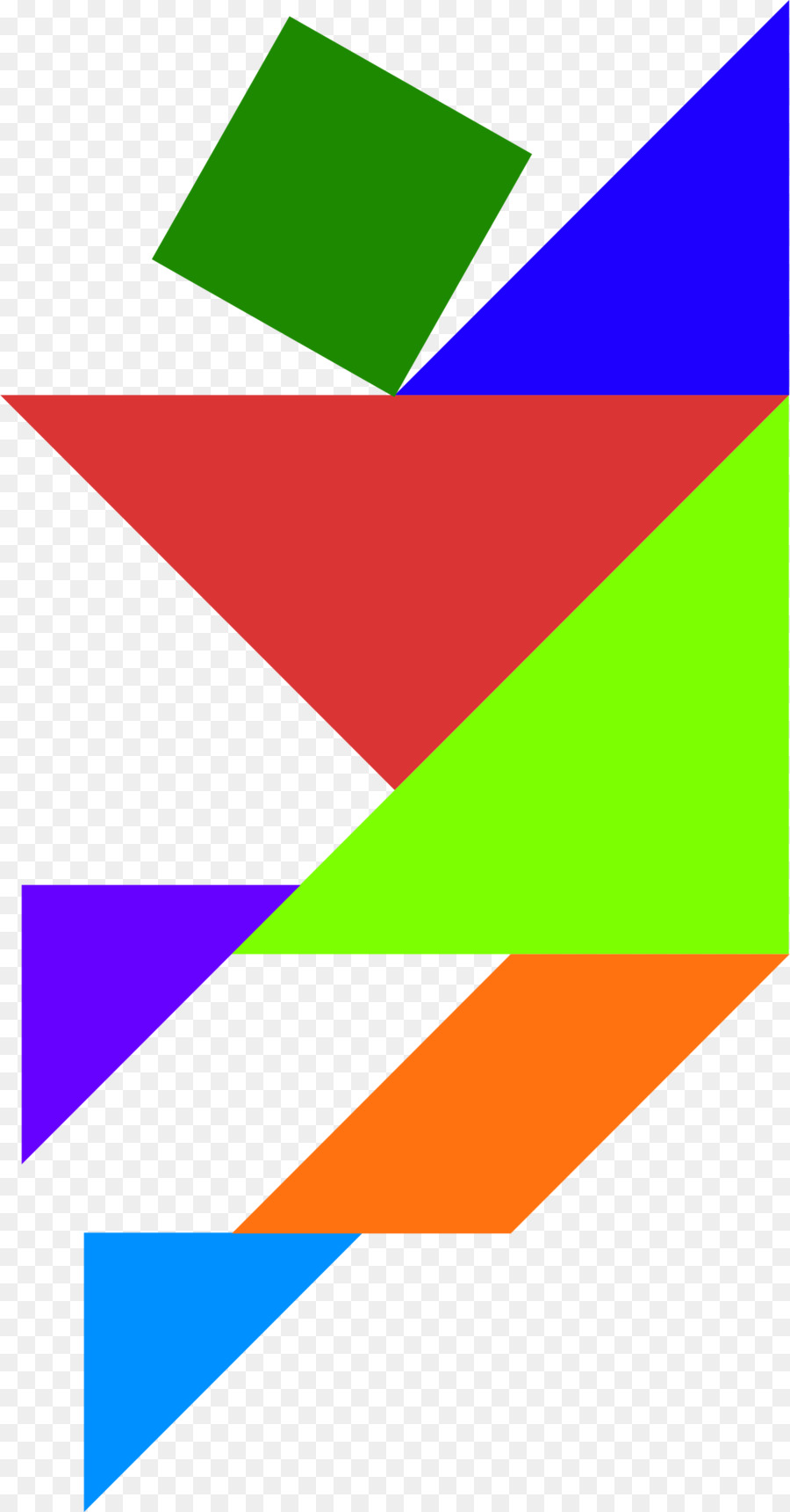 Tangram，Formes PNG