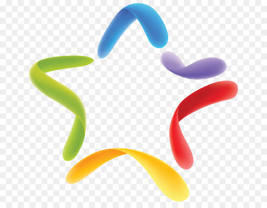 Étoile Colorée，Arc En Ciel PNG