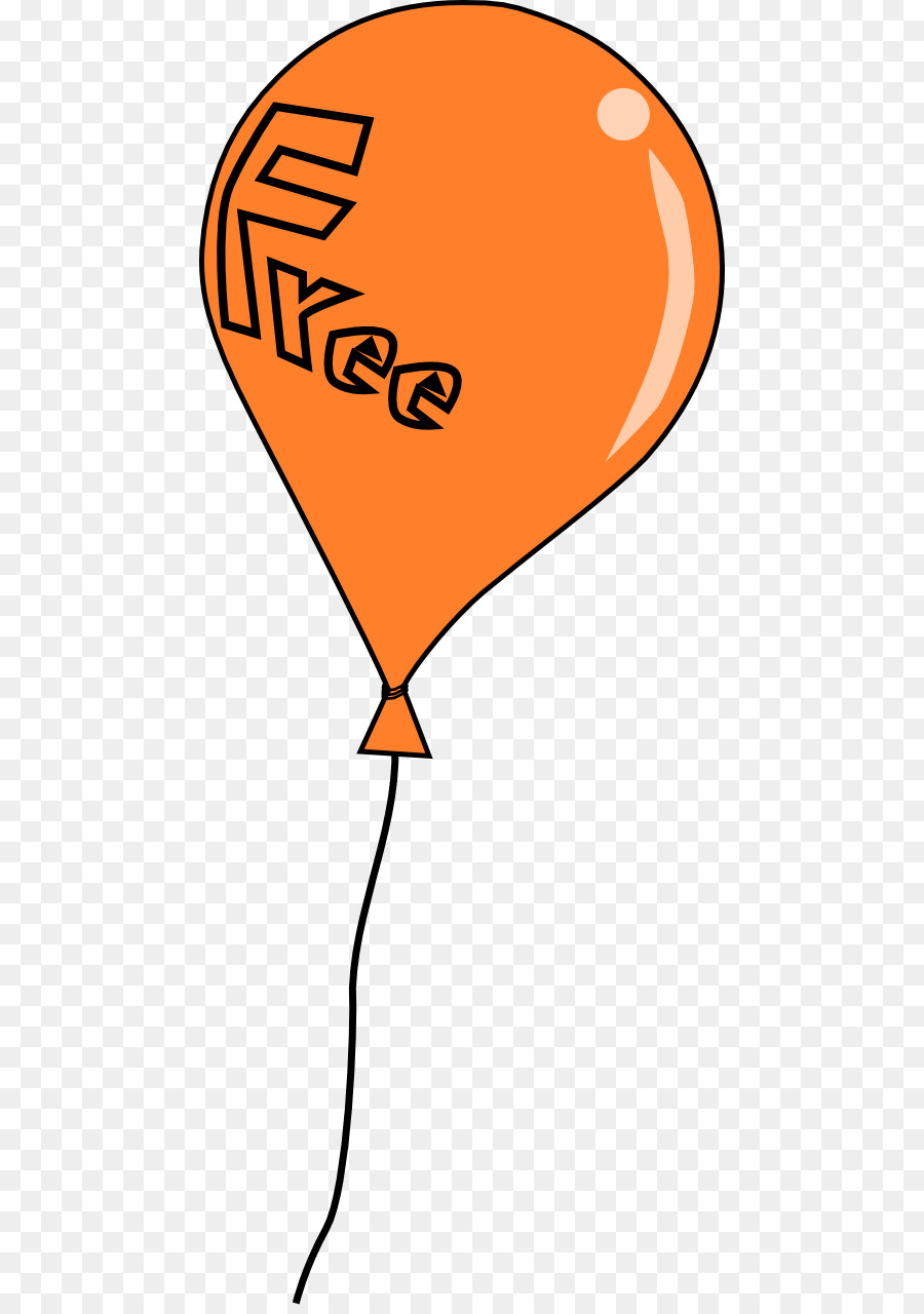 Montgolfière，Orange PNG