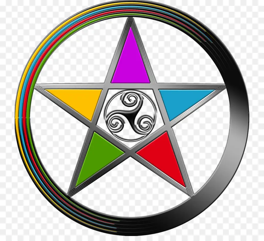 Pentacle，Coloré PNG