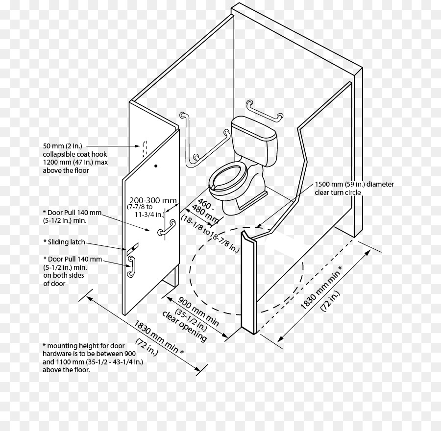 Schéma De Cabine De Toilettes，Toilettes PNG