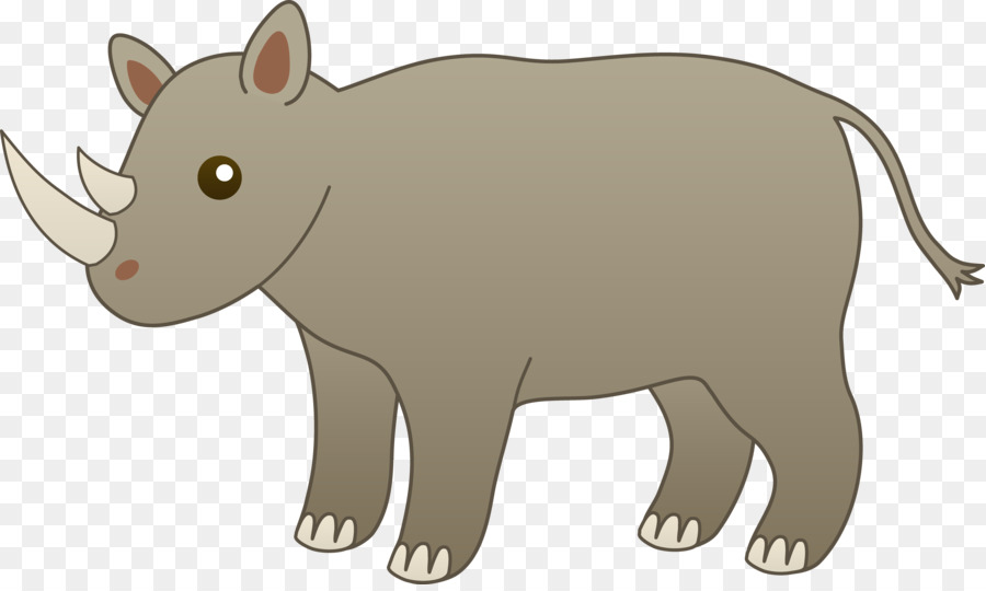 Rhinocéros，Dessin PNG