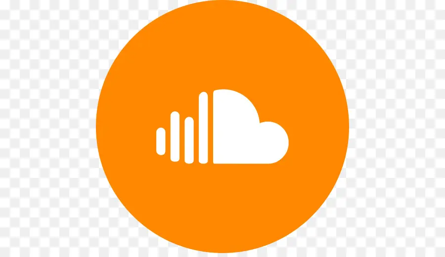 Logo Soundcloud，Orange PNG