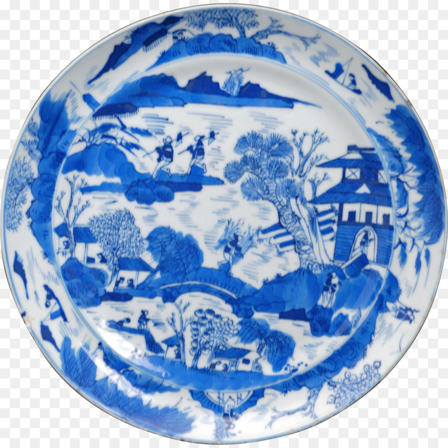 Bleu Et Blanc De La Poterie，Porcelaine PNG