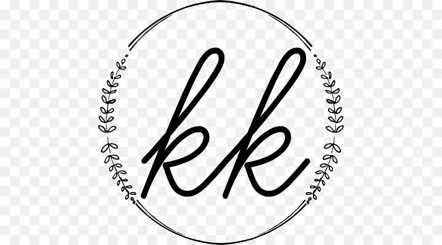 Monogramme Kk，Initiales PNG