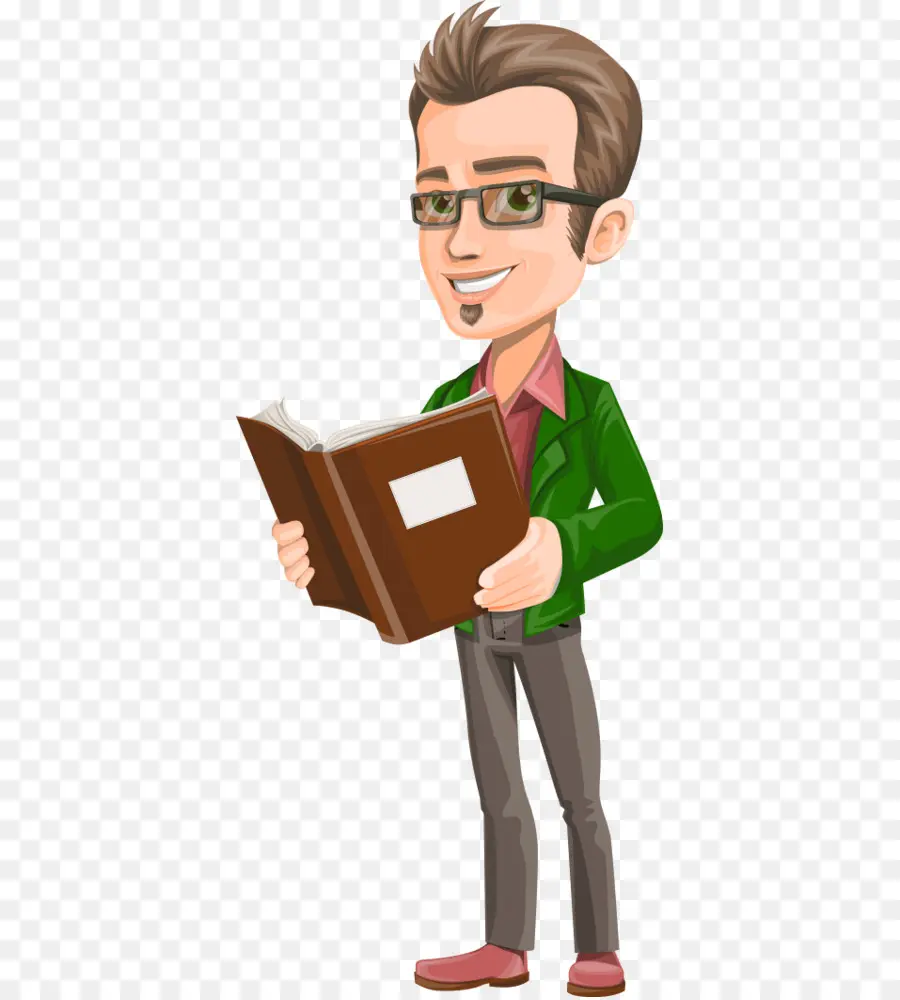 Homme Lisant Un Livre，Lunettes PNG