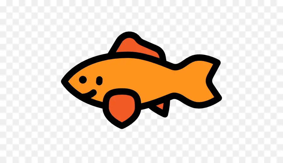 Poisson Orange，Aquatique PNG