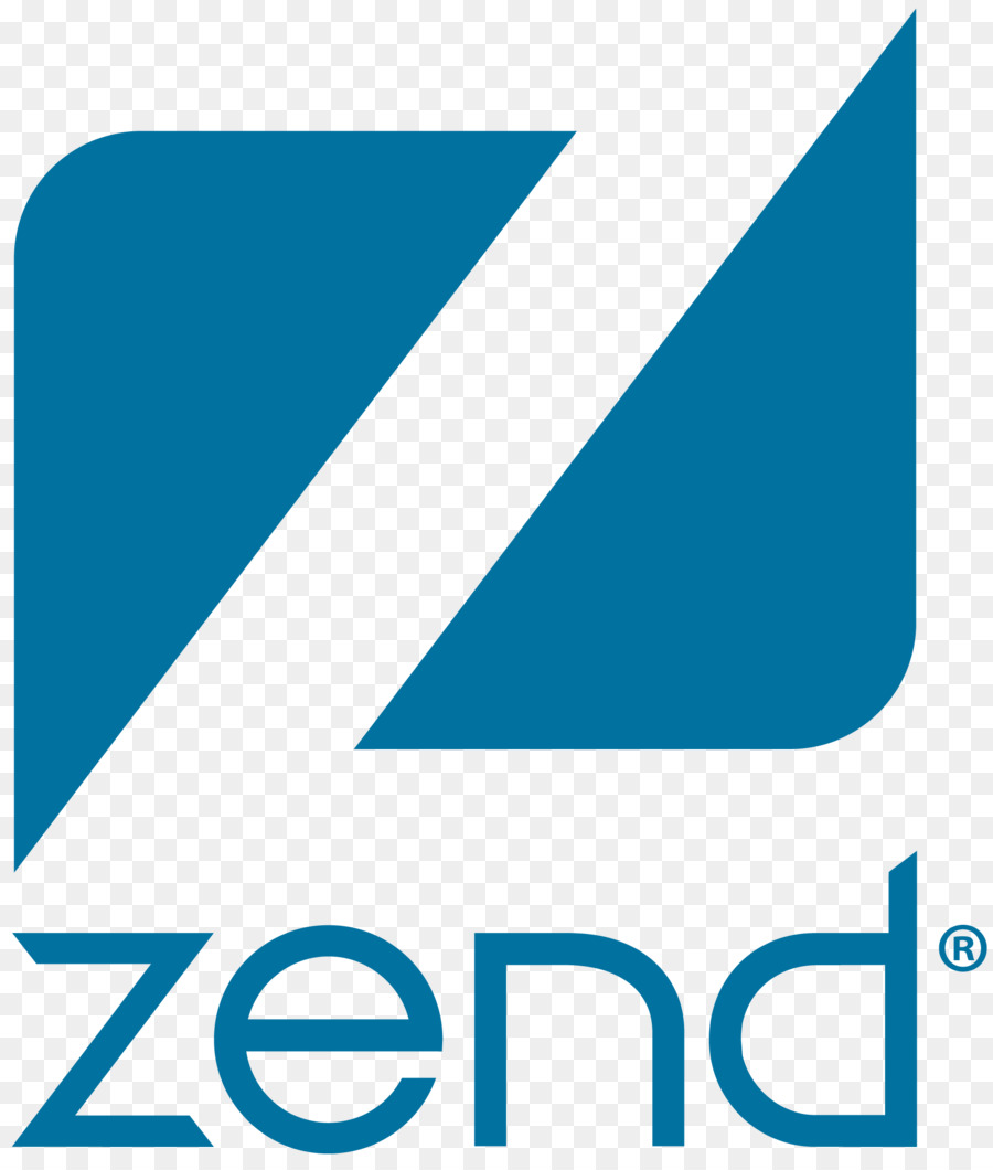 Logo Zend，Bleu PNG