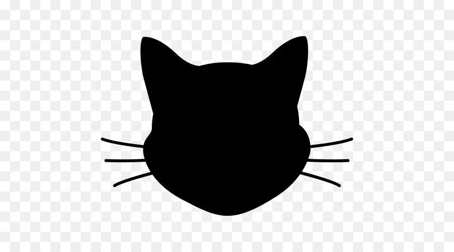 Silhouette De Chat，Félin PNG