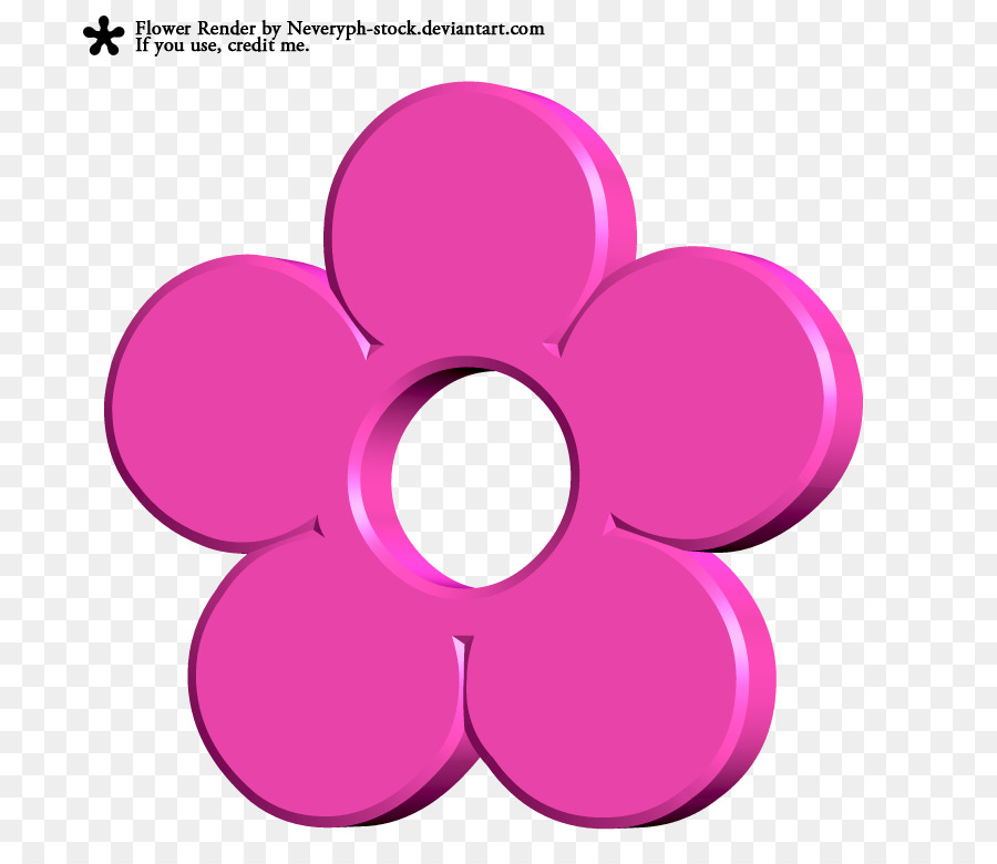 Rendu 3d，Fleur PNG