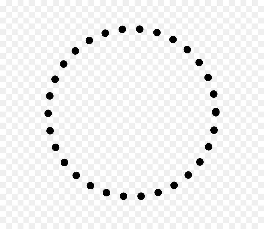 Cercle Pointillé，Cercle PNG