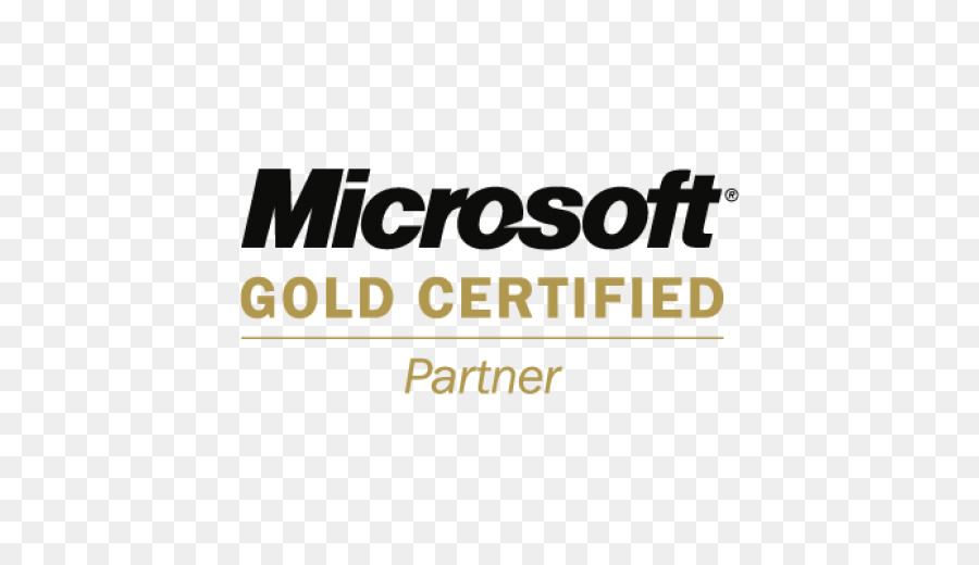 Partenaire Certifié Microsoft Gold，Attestation PNG