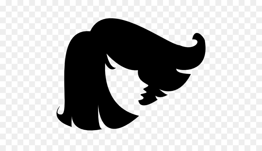 Silhouette De Cheveux，Coupe De Cheveux PNG