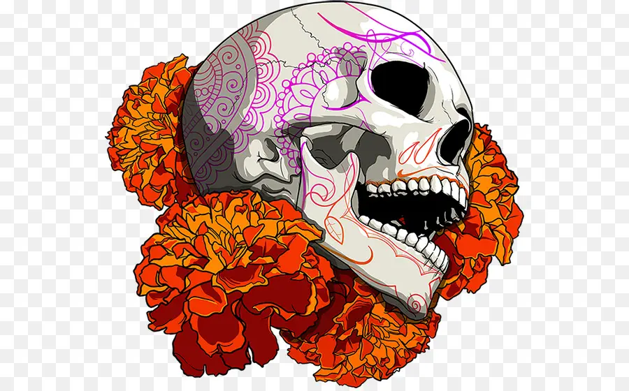 Crâne，Mexicain De Souci PNG