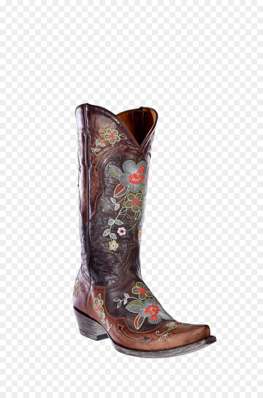 Botte De Cowboy，Cuir PNG