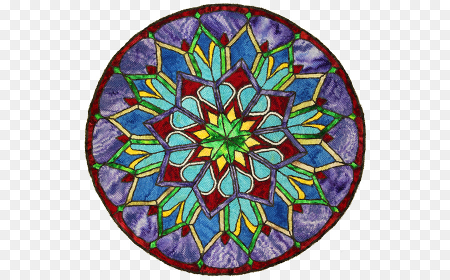 Mandala Coloré，Modèle PNG