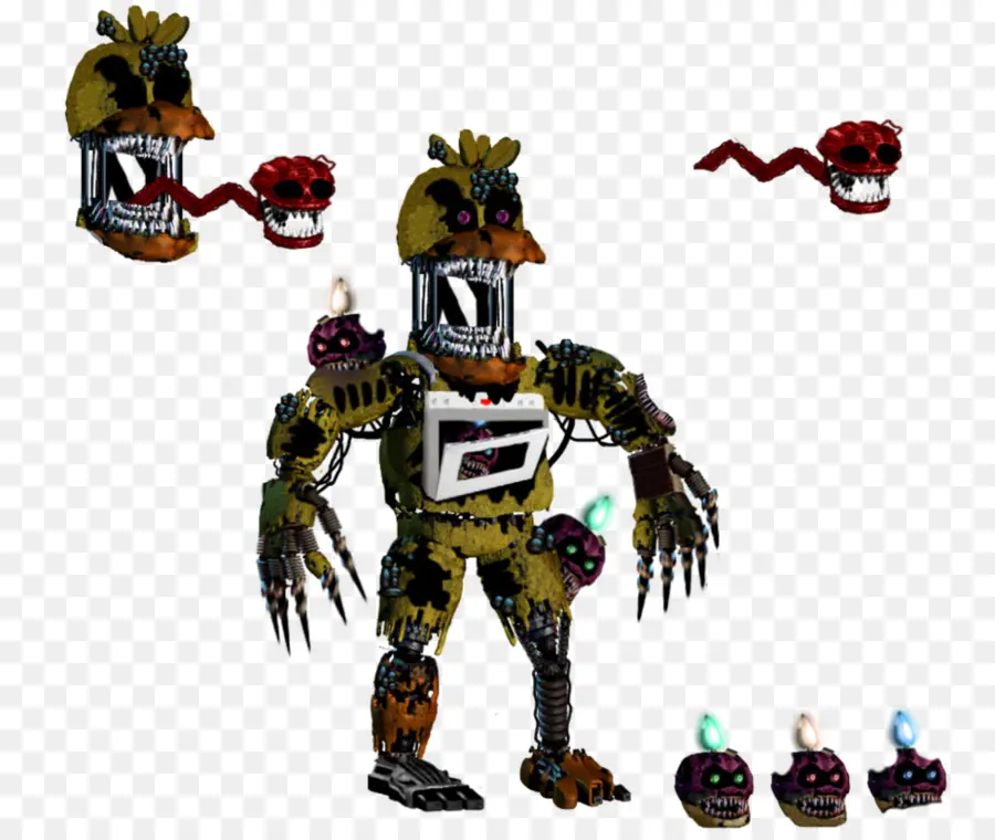 Robot Effrayant，Robot PNG