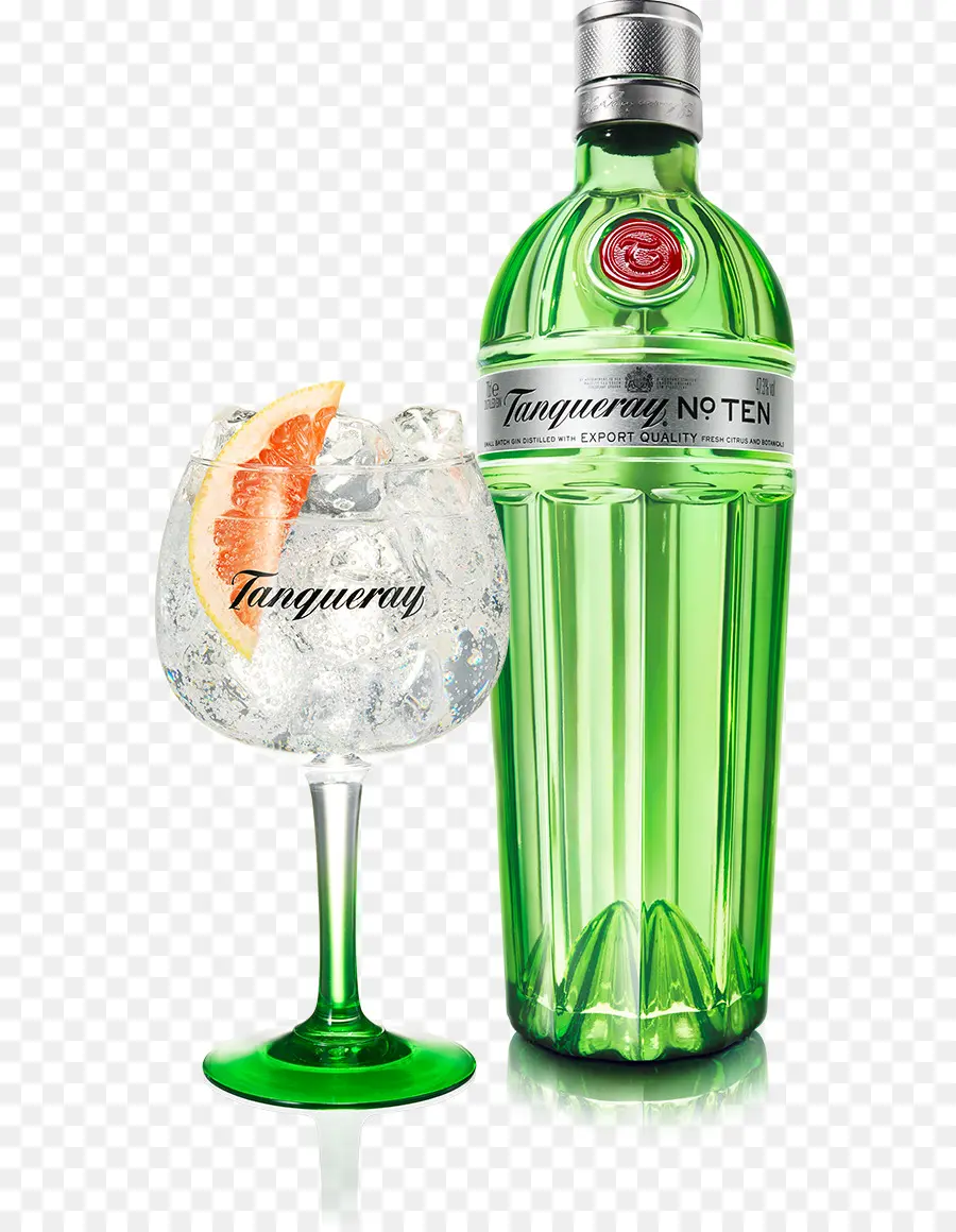 Bouteille Tanqueray，Gin PNG