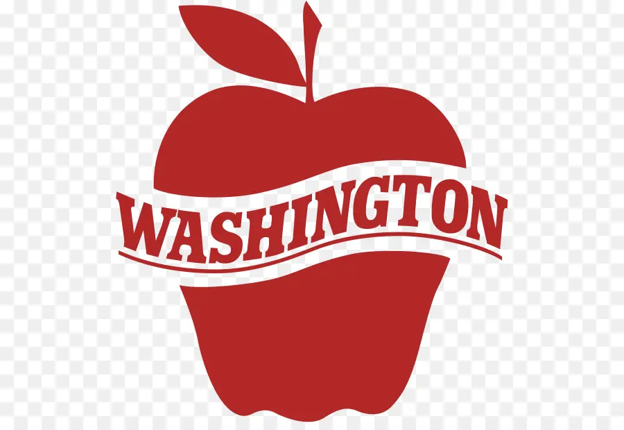 Pomme De Washington，Rouge PNG