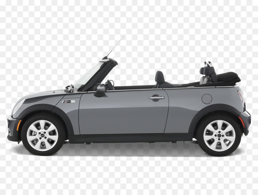 Mini Cooper Noire，Convertible PNG