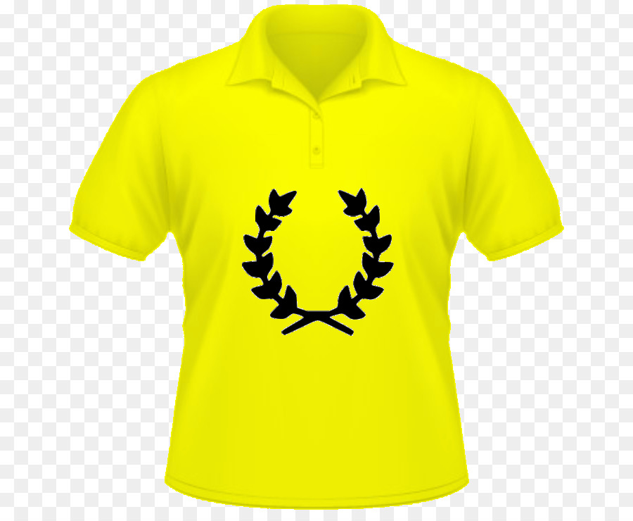 Chemise Jaune，Polo PNG