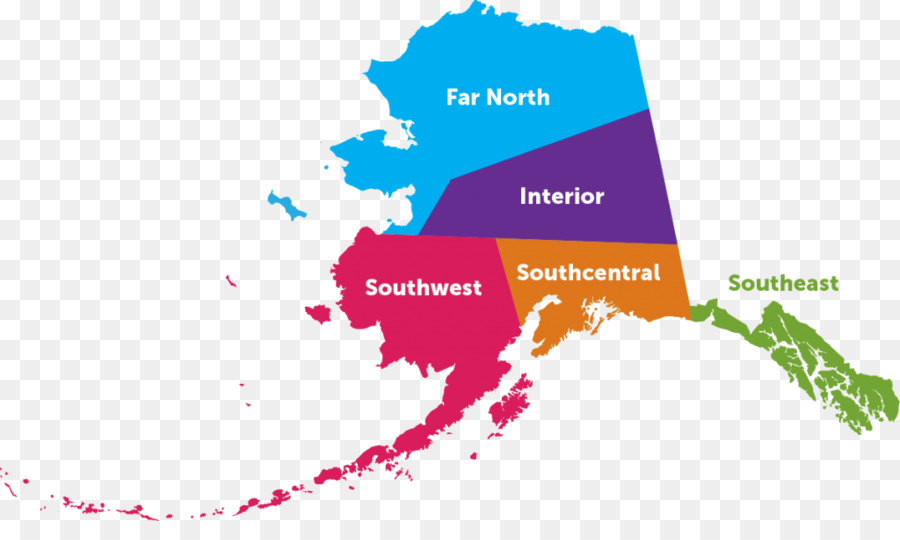 L Alaska，Carte PNG