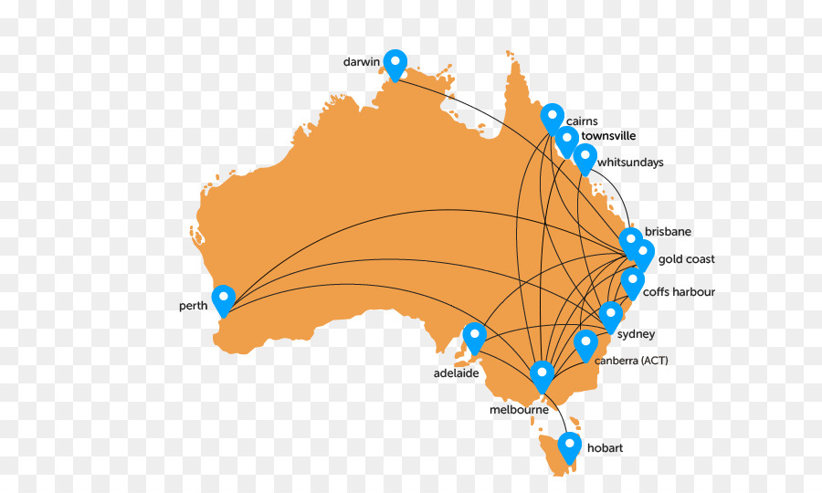 Carte De L'australie，Emplacements PNG