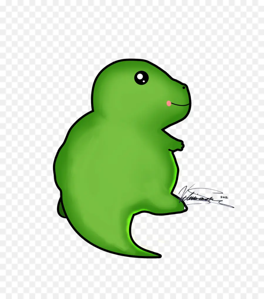 Dinosaure De Dessin Animé，Vert PNG