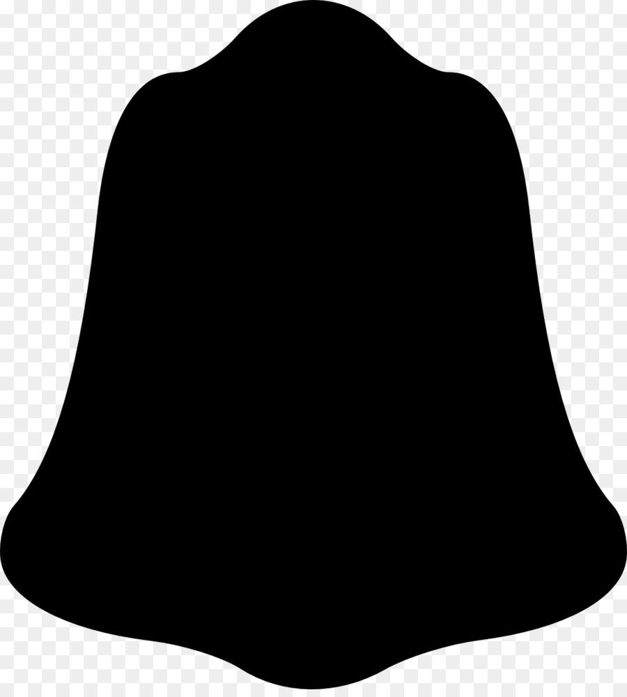 Silhouette De Cloche Noire，Cloche PNG