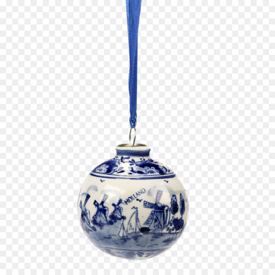 Ornement Bleu Et Blanc，Noël PNG