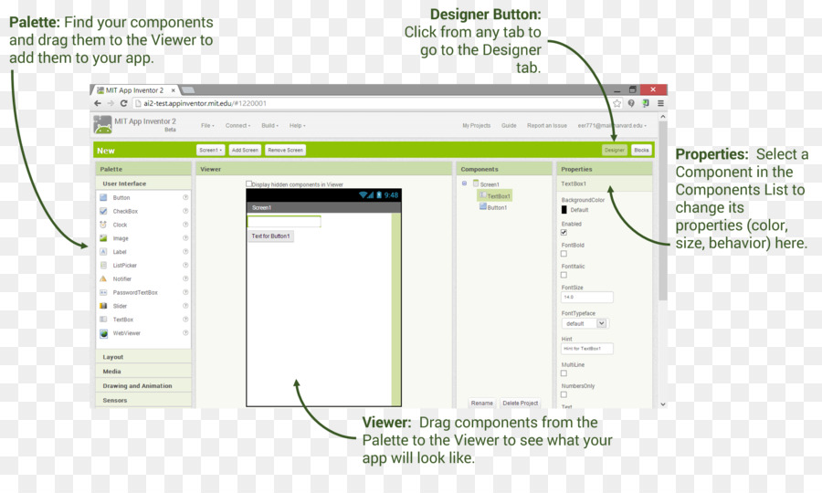 App Inventor Pour Android，Institut De Technologie Du Massachusetts PNG
