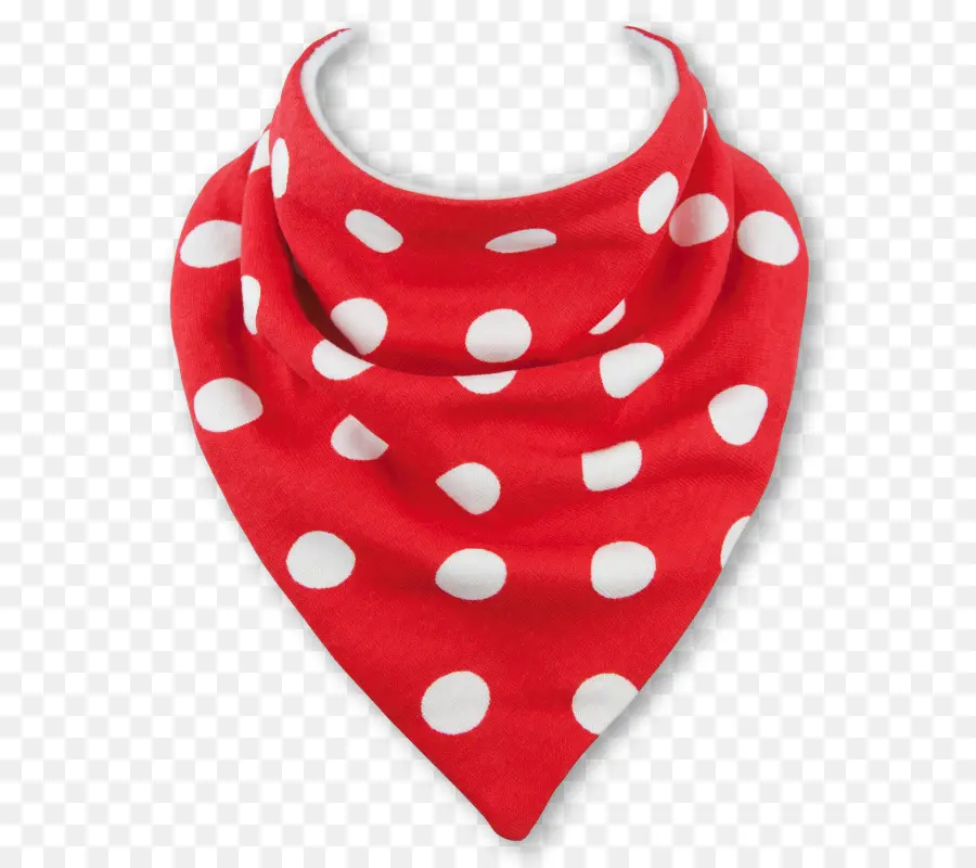 Bandana à Pois，Rouge PNG