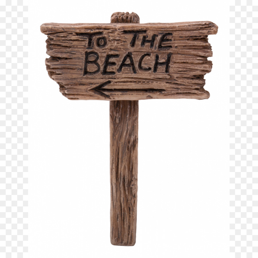 Panneau De Plage，En Bois PNG