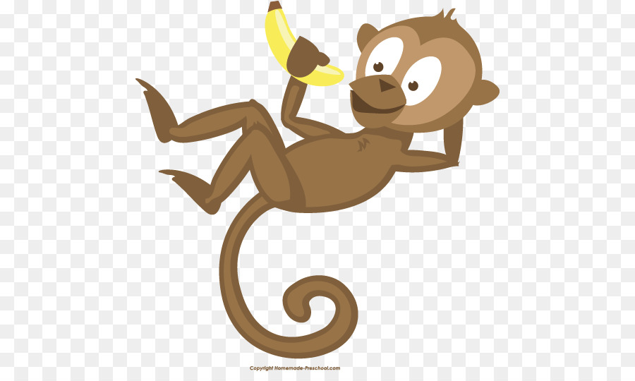 Singe De Dessin Animé，Animal PNG