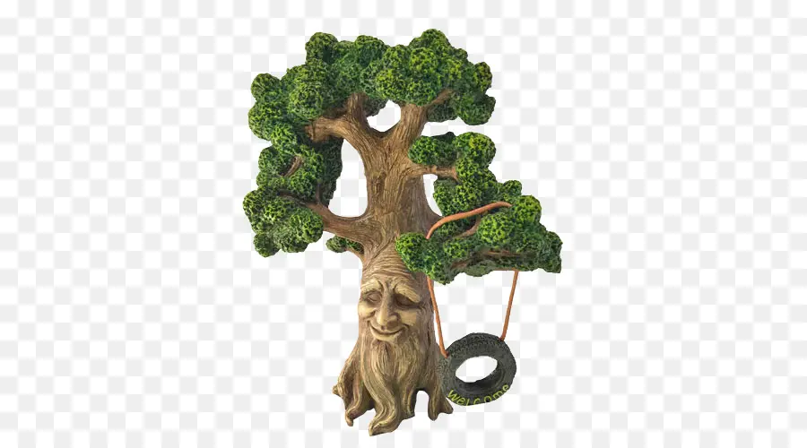 Figurine D'arbre，Décoration PNG