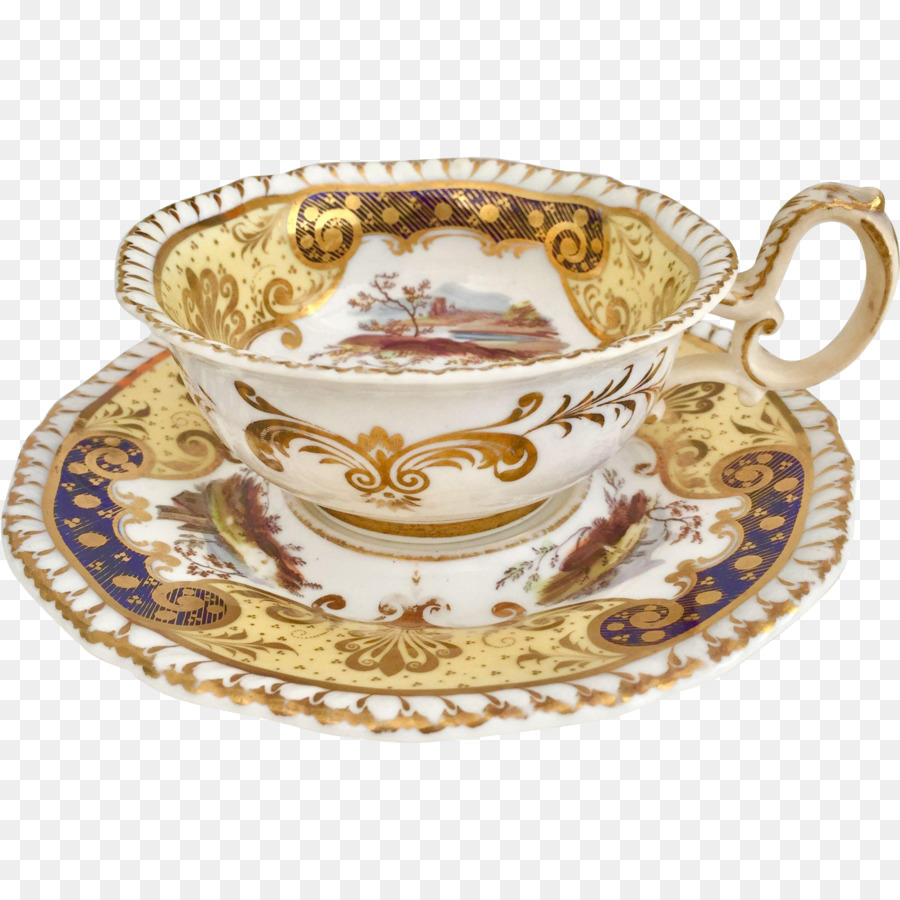 Tasse à Thé，Porcelaine PNG