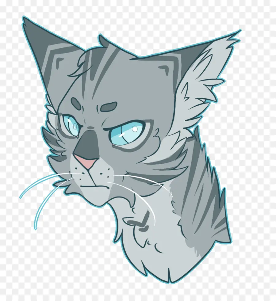 Chat Gris，Dessin Animé PNG