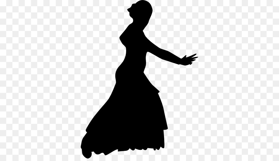 Danseuse De Silhouettes，Dansant PNG