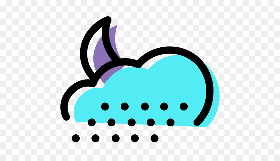 Nuage De Pluie，Lune PNG