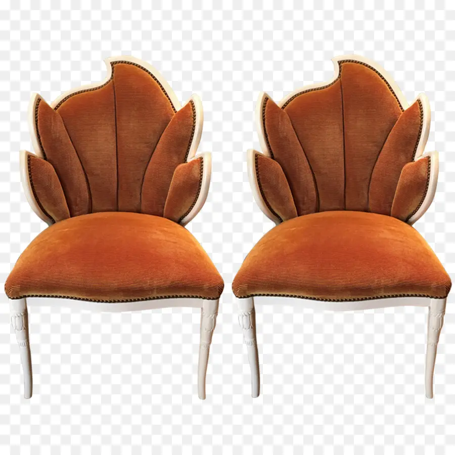 Chaises Oranges，Chaises PNG