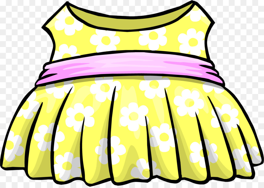 Robe Jaune，Fleurs PNG