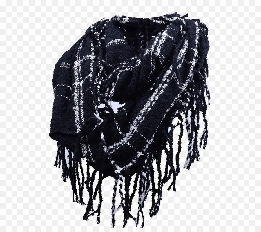 Foulard Noir Et Blanc，Vêtements PNG