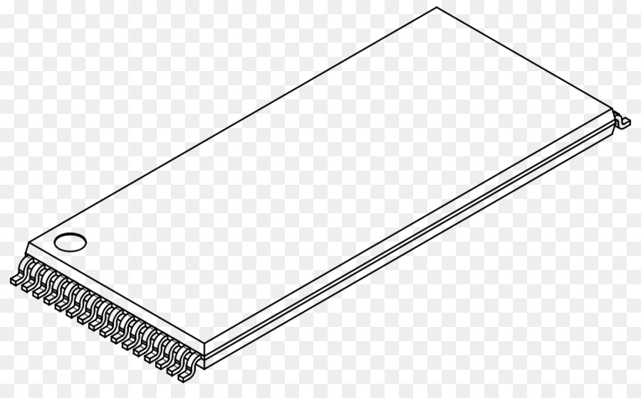 Mince Small Outline Package，Les Circuits Intégrés à Puces PNG