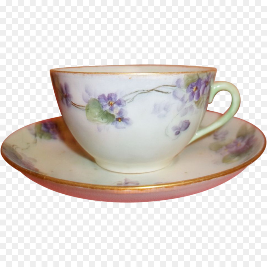 Tasse à Thé，Porcelaine PNG