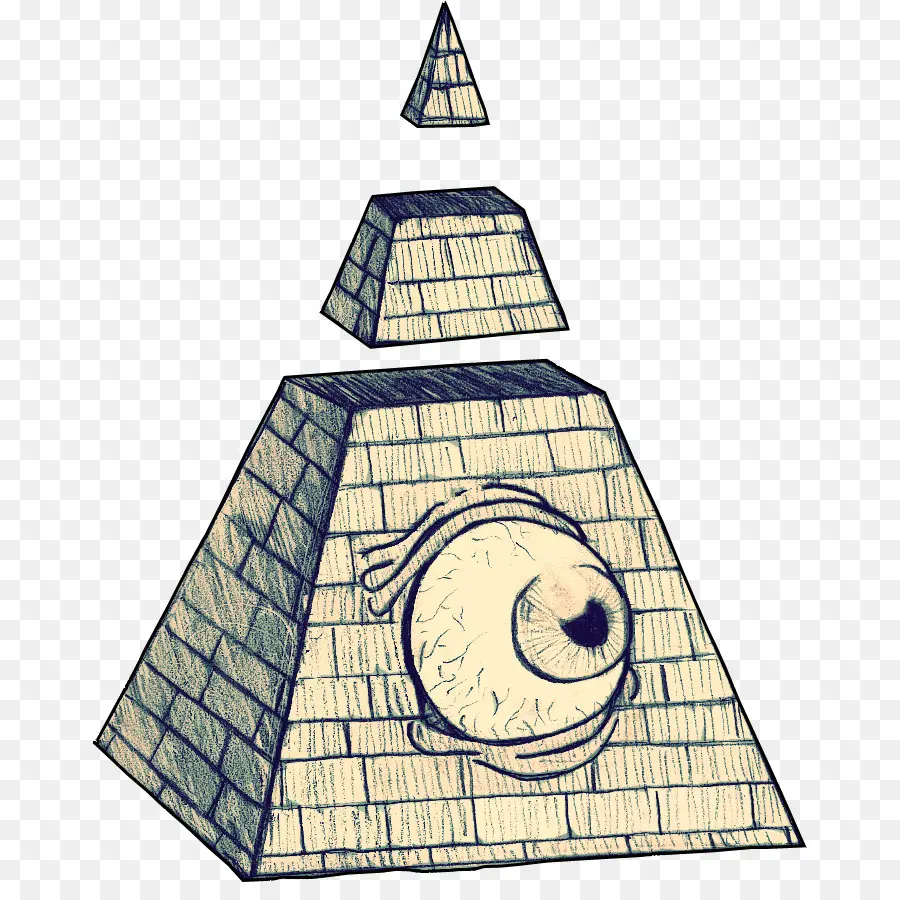 Pyramides égyptiennes，Dessin PNG