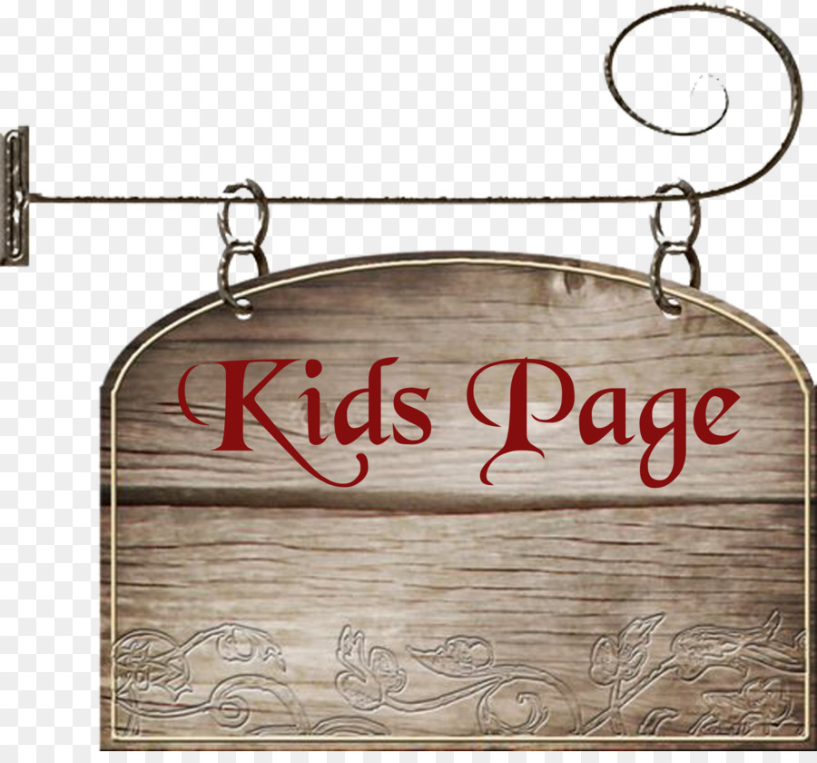 Panneau De Page Pour Enfants，En Bois PNG