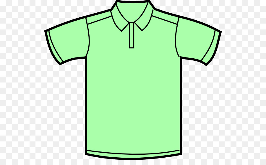 Chemise Polo，Vert PNG