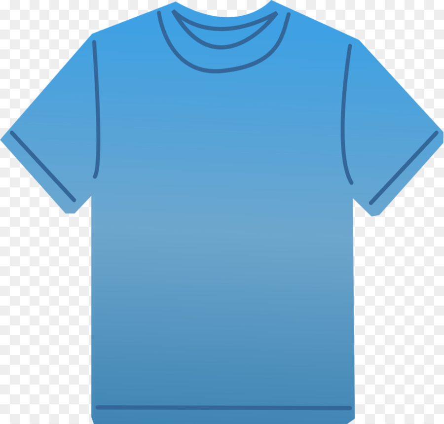 Tee Shirt Bleu，Chemise PNG