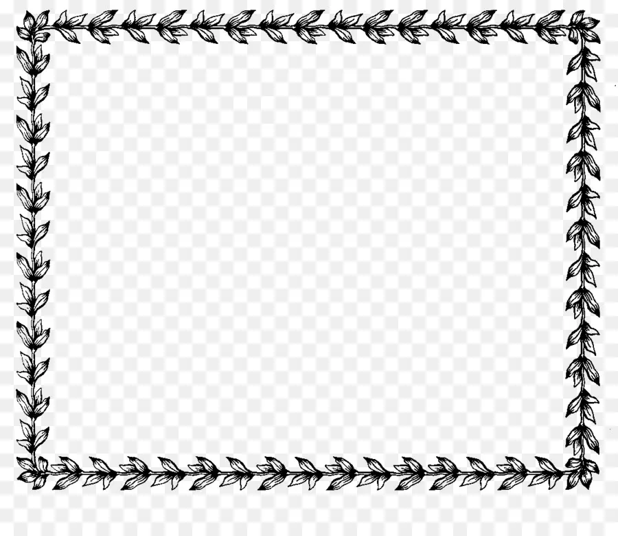 Bordure Noire，Décoratif PNG