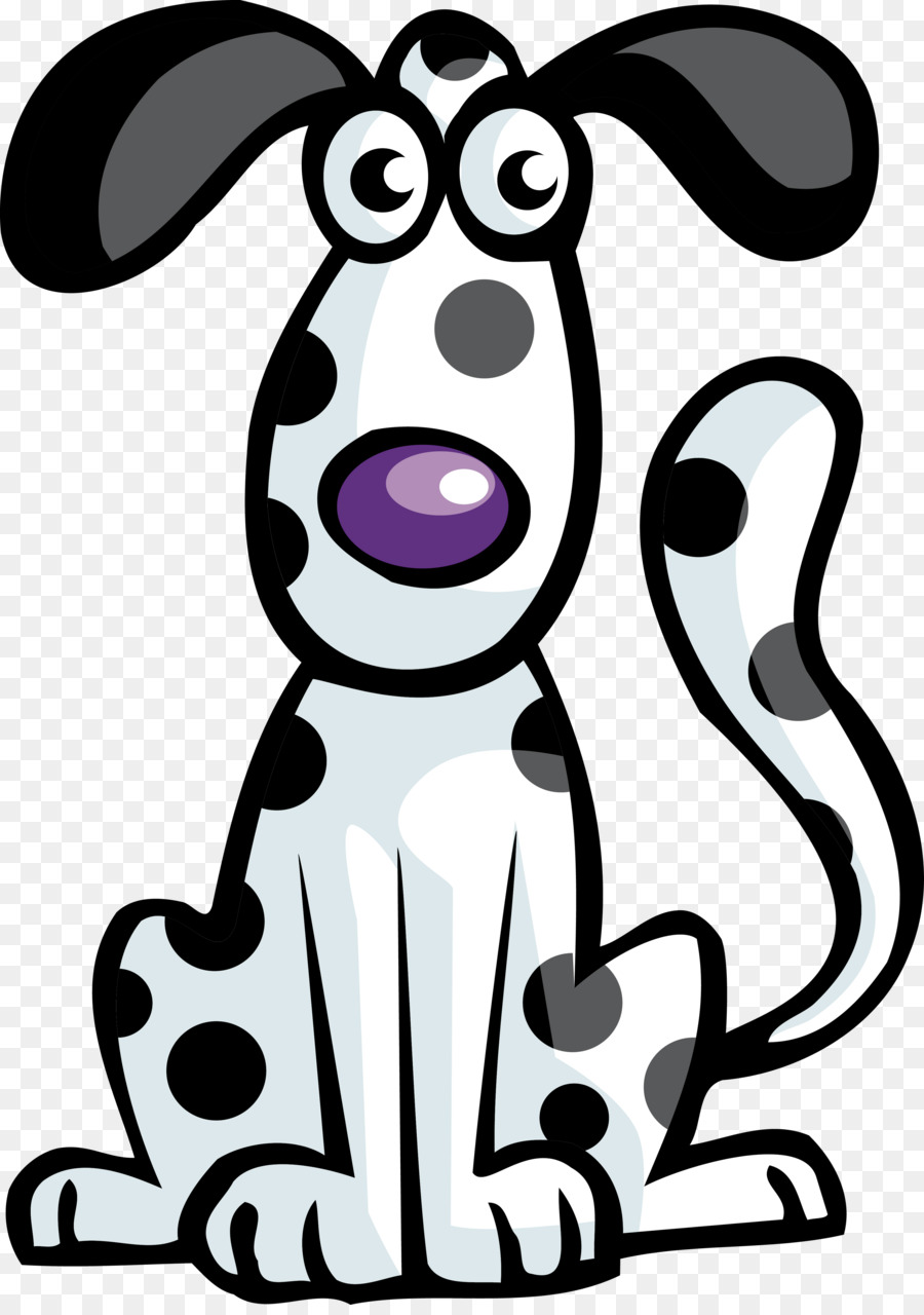 Dalmatien Chien，Autocollant PNG